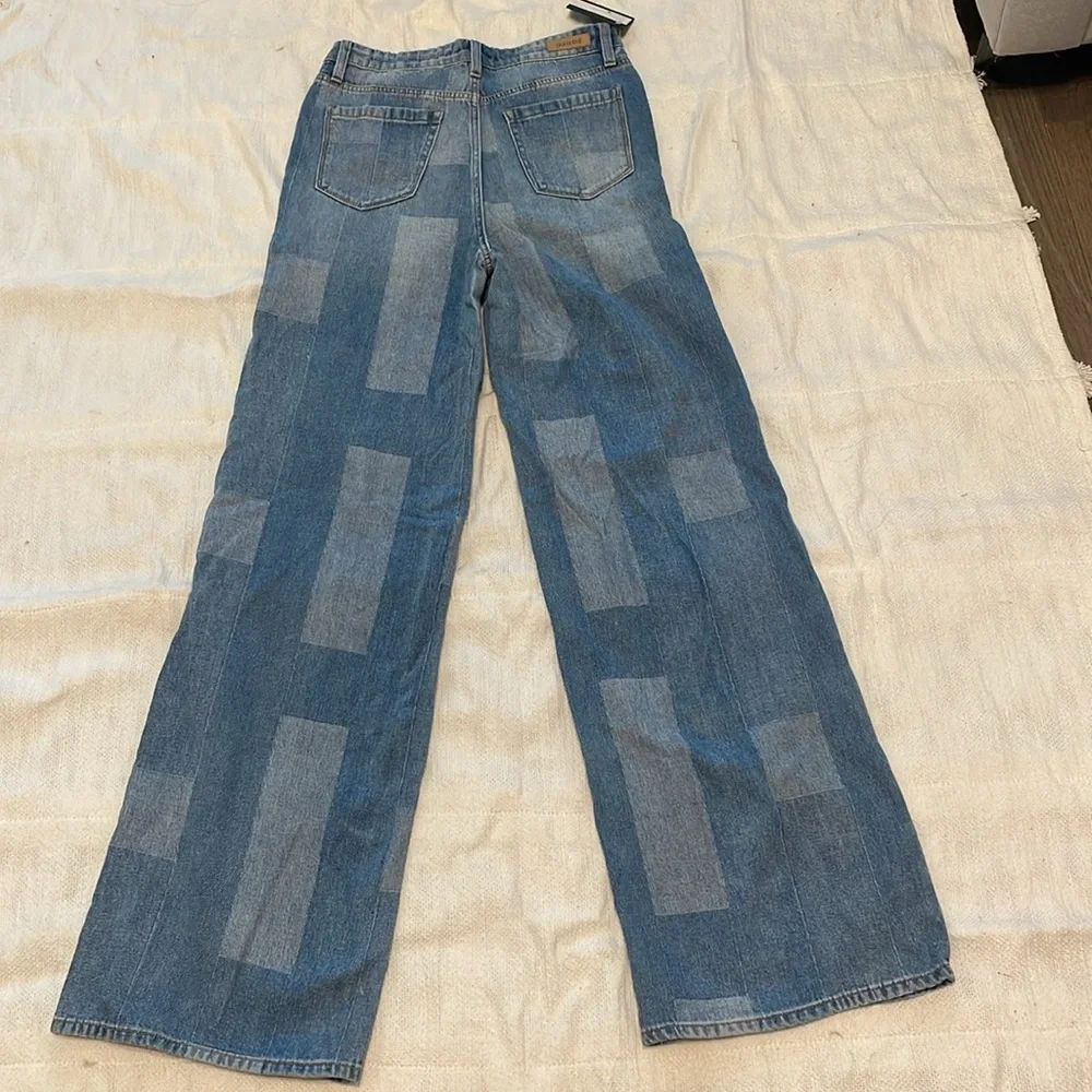 Blank NYC Blue Flare & Wide Leg Jeans - Picture 10 of 11